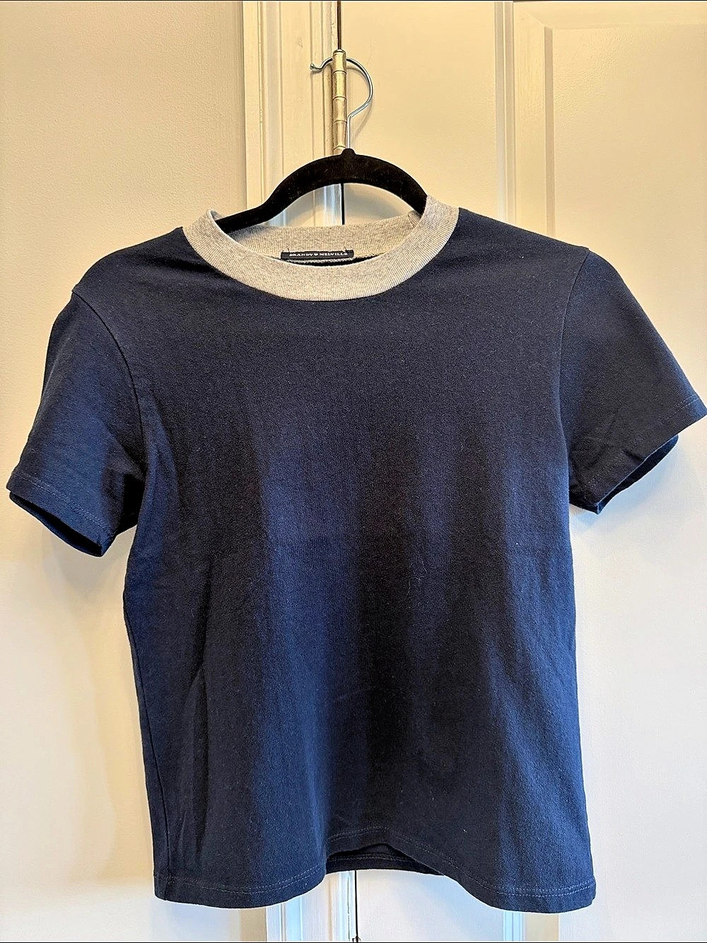 Brandy Melville Short Sleeve Tee in Blue